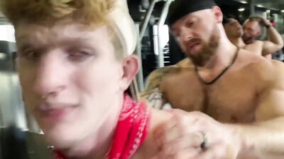 RawFuckClub - Wild Gym Orgy Part 2