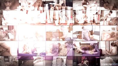 DownlowBoys - Aaron Trainer Oz Daddy X - Anal Support - gay porn