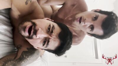 RawFuckClub - Quickie fuck in bed - gay porn