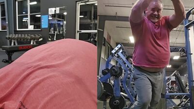 Island Bull Rodney - Gym Belly - gay porn