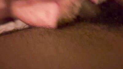 Sucking some black cock